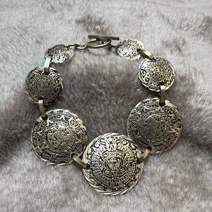 Sterling silver unique bracelet